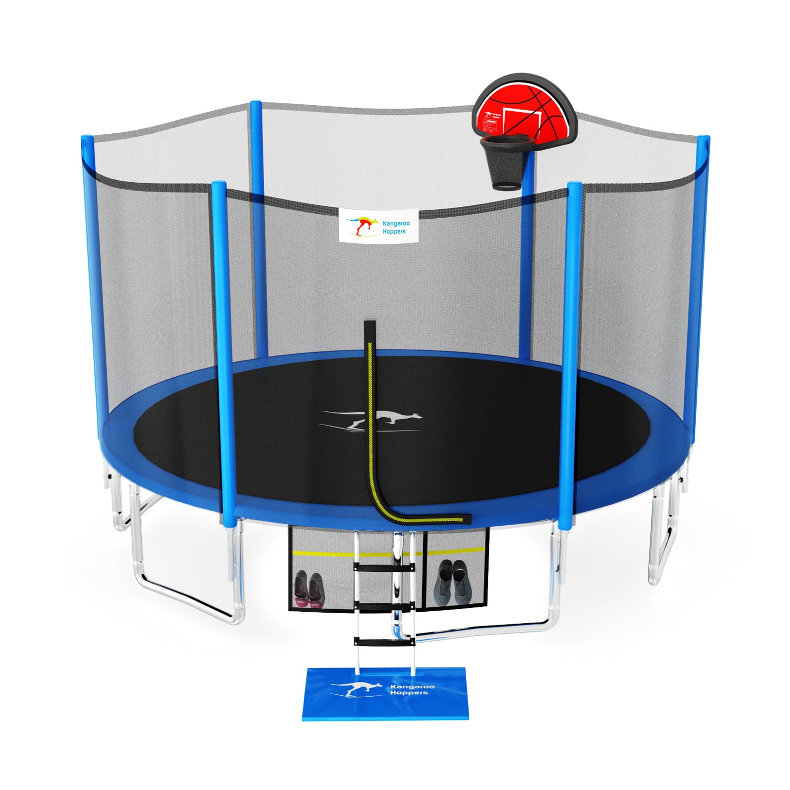 Kangaroo Hoppers 10/12/15FT Trampoline for Kids & Adults