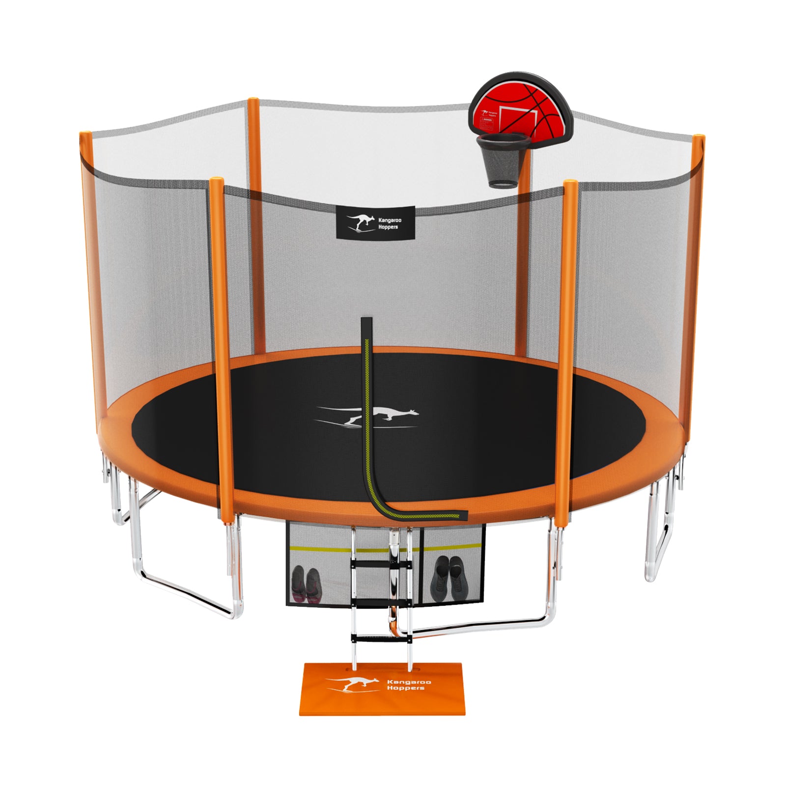 Kangaroo Hoppers 10/12/15FT Trampoline for Kids & Adults