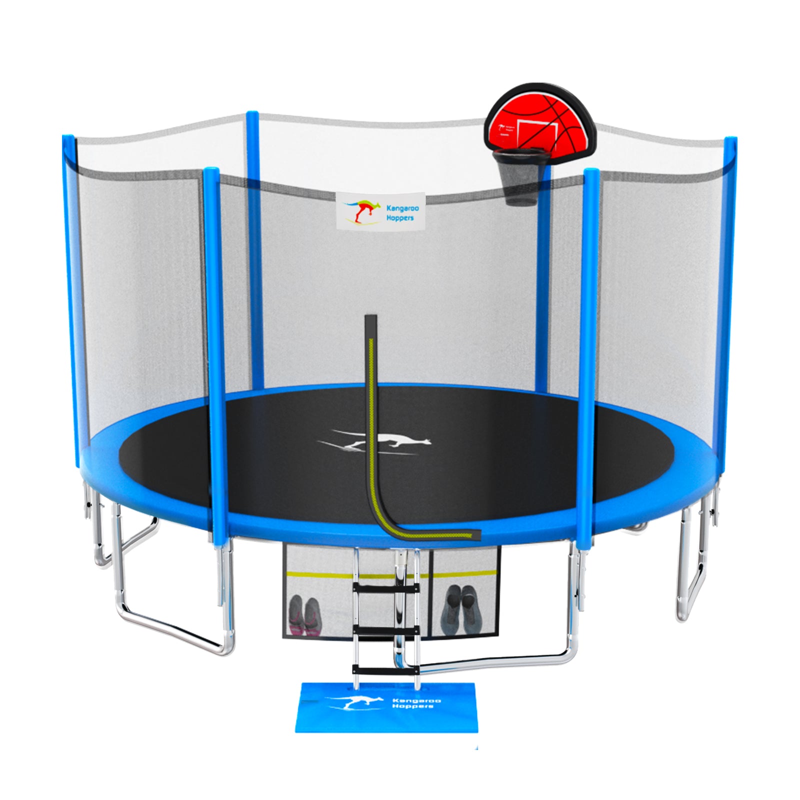 Kangaroo Hoppers 10/12/15FT Trampoline for Kids & Adults