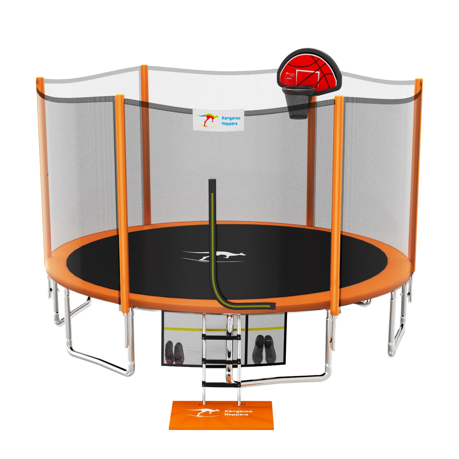 Kangaroo Hoppers 10/12/15FT Trampoline for Kids & Adults