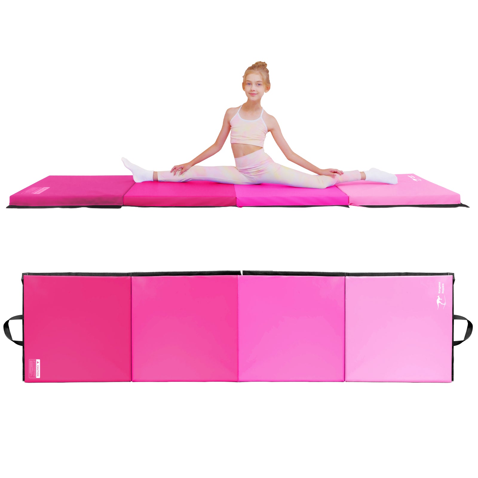 Foldable Gym Durable Gymnastics Tumbling Mat for Kids