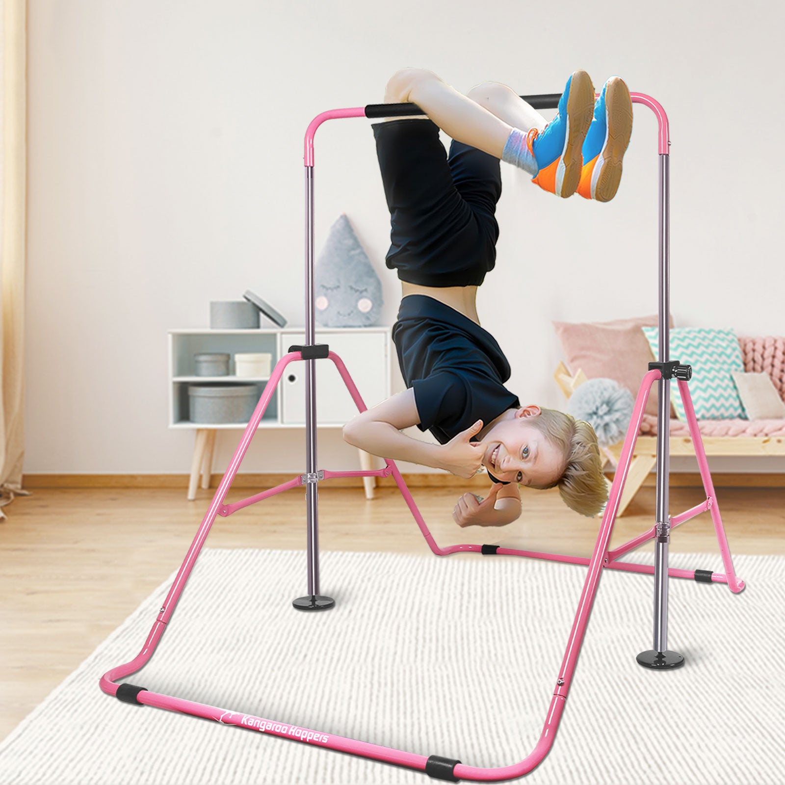 Kangaroo Hoppers Kids’ Gymnastics kip bar bundle